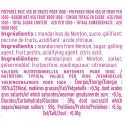 Marmelade de Mandarine de Menton 40 g