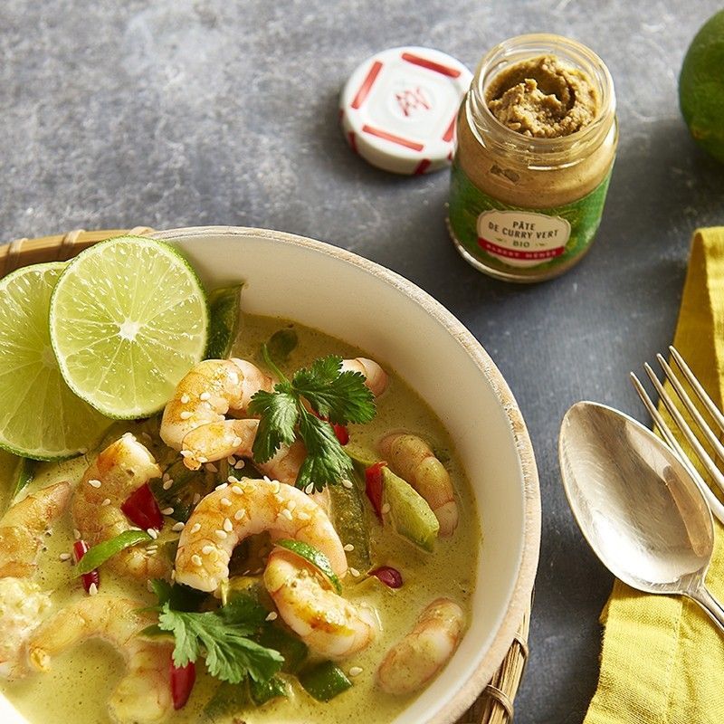 ALBERT MENES Albert Ménès Pâte de curry au gingembre 210g 210g pas cher 