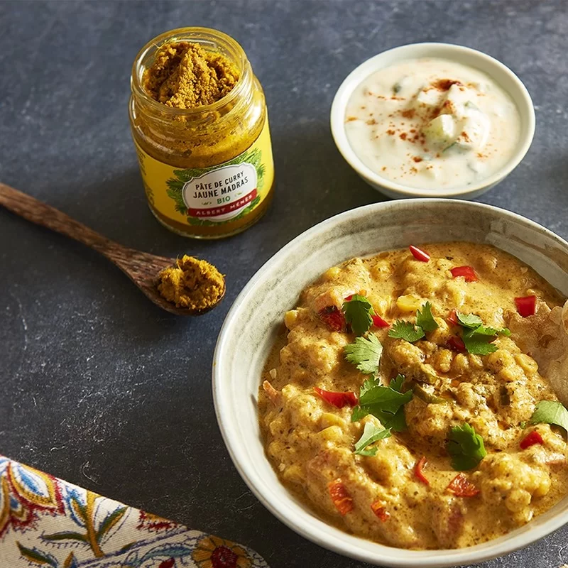 Pâte de curry jaune bio - 105g, Le Voyage de Mamabé