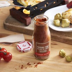 stimmungsvolles Foto vom Topf Mit Eichenholz geräucherte Paprika, süß Albert Ménès