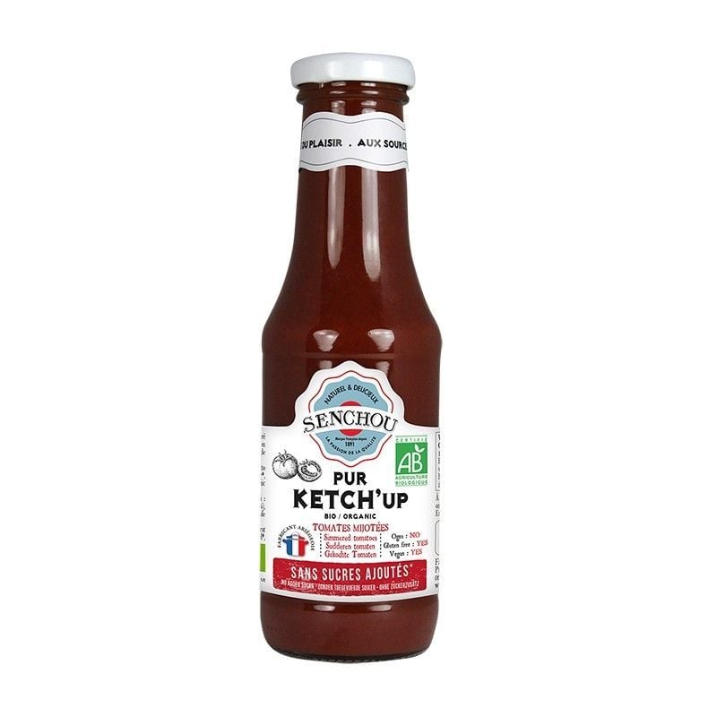 Pur Ketchup Tomate BIO Sans Sucres Ajoutés