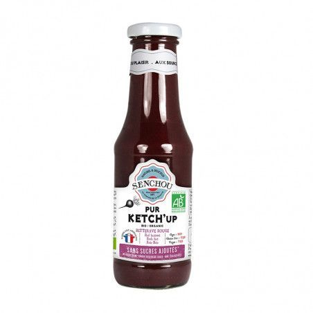 Pur Ketchup Betterave BIO Sans Sucres Ajoutés Pur Ketchup Betterave BIO Sans Sucres Ajoutés