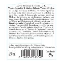 Vinaigre Balsamique de Modène Giusti