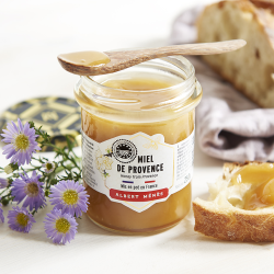 Miel de Provence I.G.P Albert Ménès, idée pour un petit-déjeuner ou pour sucrer une infusion au thym