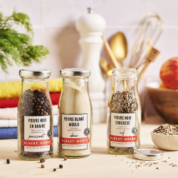 atmosphere photo of the pot of Cracked Black Pepper Albert Ménès