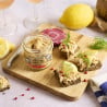 Rillettes au Saumon Fumé et aux Baies Roses
