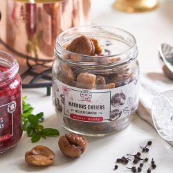Marrons Entiers Cuits au Naturel