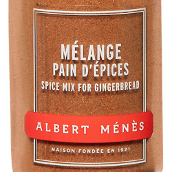 Zoom sur le pot de Mélange Pain d'Epices Albert Ménès