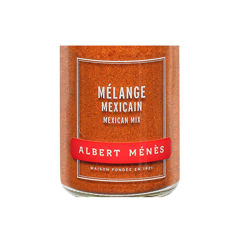 Zoom on the pot of Mexican Mix Albert Ménès