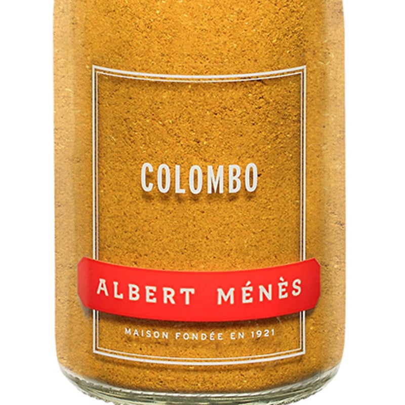Zoom sur le pot de Colombo Albert Ménès