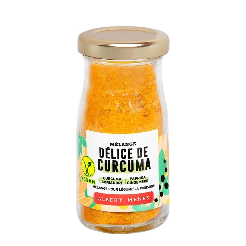 Jar of Turmeric Delight Mix Albert Ménès