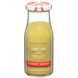 Jar of Green Mild Thai Curry Powder Albert Ménès