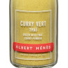 Zoom sur le pot de Curry Vert Thaï Albert Ménès