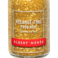 Zoom sur le pot de Mélange Thaï pour Wok Albert Ménès