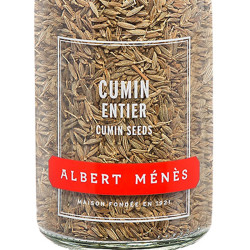 Zoom on the pot of Cumin Seeds Albert Ménès