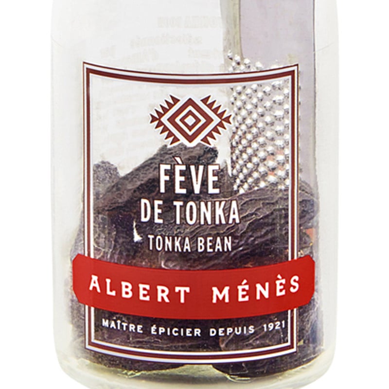 Zoom on the pot of Tonka Beans Albert Ménès