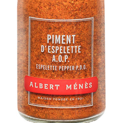 Untersuche den Piment d'Espelette g.U. Albert Ménès