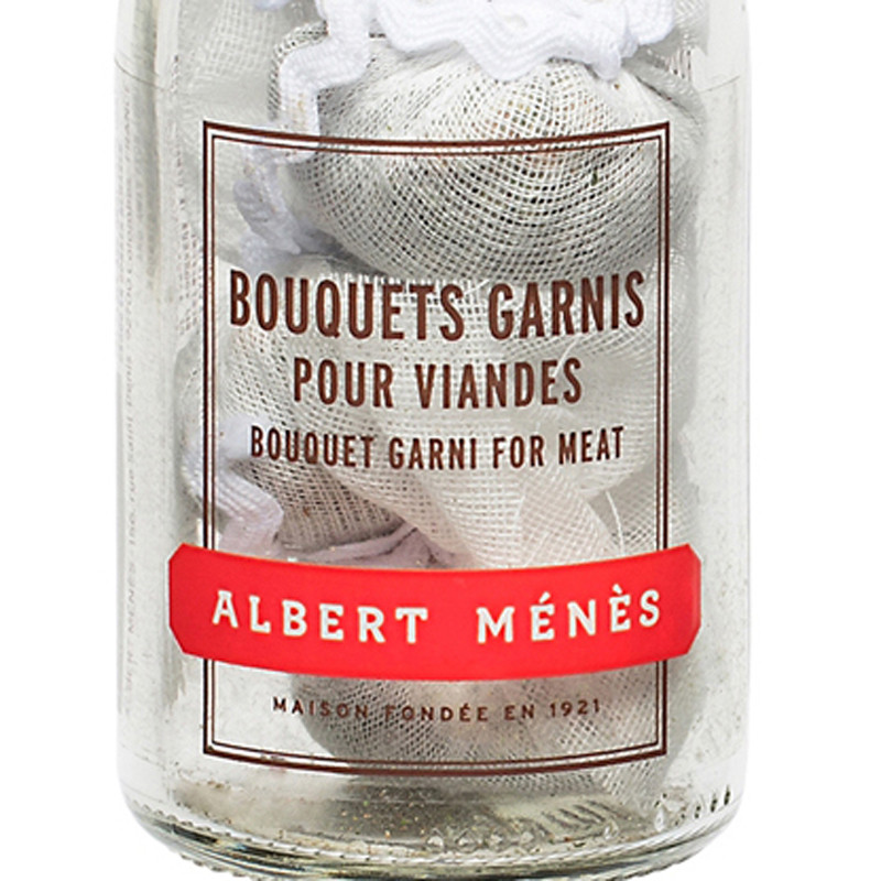 Zoom on the pot of Bouquet Garni for Meat Albert Ménès