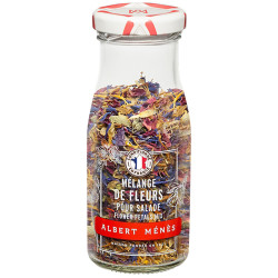 Glas Mischung aus Blütenblättern Albert Ménès