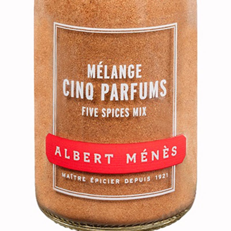 Zoom on the pot of Five Spice Blend Albert Ménès