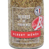 Zoom on the pot of Herbs of Provence « Label Rouge » Albert Ménès Zoom on the pot of Herbs of Provence « Label Rouge » Albert Ménès