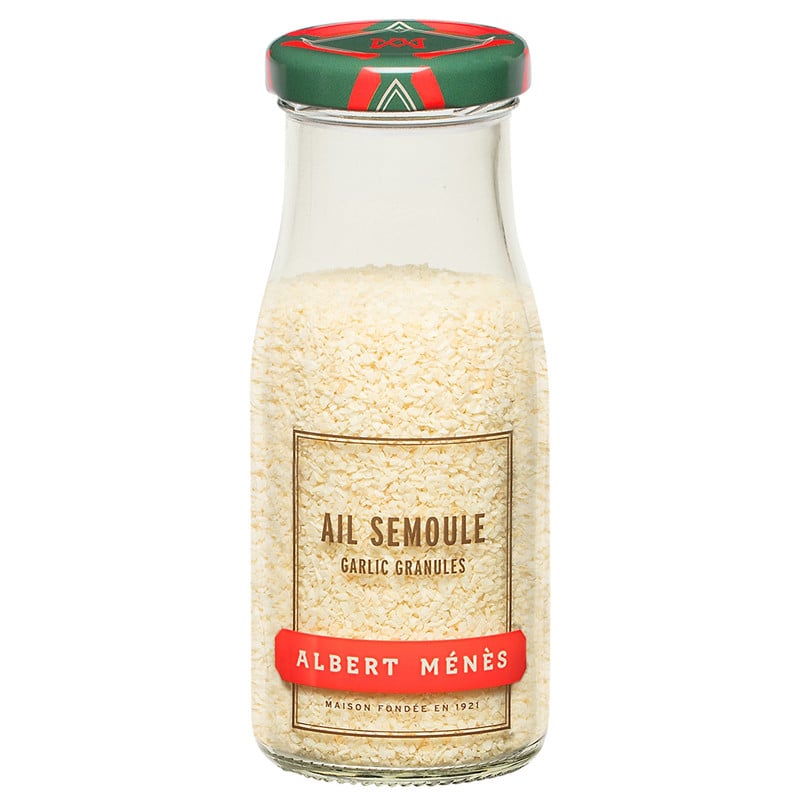 Jar of Garlic Granules Albert Ménès