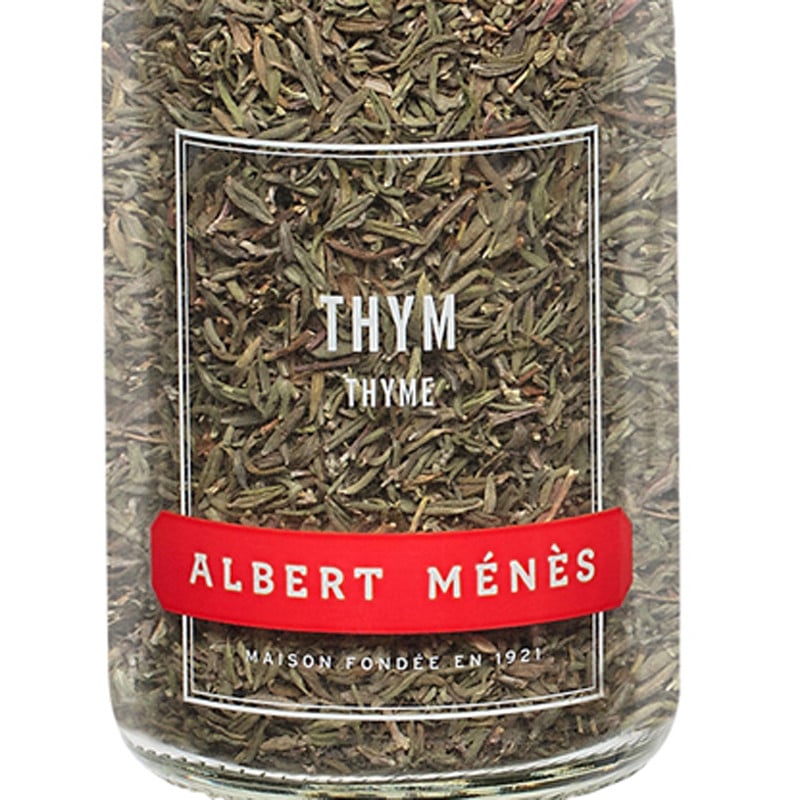 Zoom on the pot of Thyme Albert Ménès
