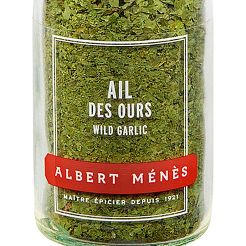Zoom on the pot of Wild garlic Albert Ménès