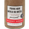 Zoom sur le pot de Poivre Noir Moulu du Brésil Albert Ménès Zoom sur le pot de Poivre Noir Moulu du Brésil Albert Ménès