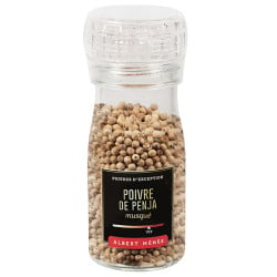 Jar of Penja Peppercorns - Pepper Mill Albert Ménès