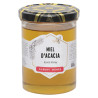 Pot de Miel d'Acacia Albert Ménès 500g, miel brut liquide et doré dans son pot en verre transparent