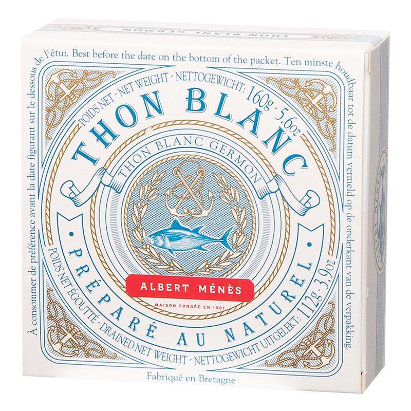 Thon blanc Germon au naturel 400g thon emboîté main livraison en 24h !