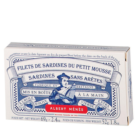Filets de Sardines du Petit Mousse - Sans Arêtes Filets de Sardines du Petit Mousse - Sans Arêtes