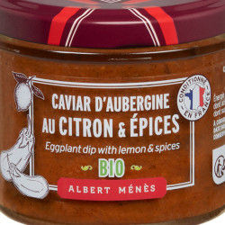 caviar d'aubergine aux épices