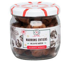 Marrons Entiers Cuits au Naturel