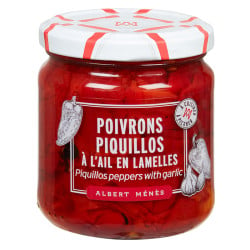 Poivrons Piquillo à l'Ail en Lamelles