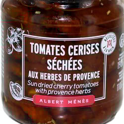 GETROCKNETE KIRSCHTOMATEN MIT KRÄUTERN DER PROVENCE