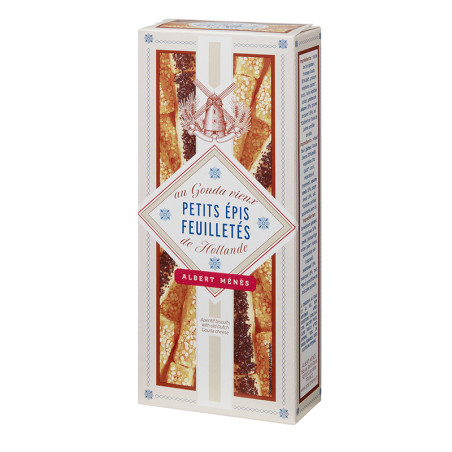 Petits Épis Feuilletés au Gouda Vieux de Hollande Petits Épis Feuilletés au Gouda Vieux de Hollande