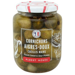 Sweet and Sour French Gherkins