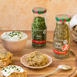 photo d'ambiance du pot d'herbes de Provence Albert Ménès