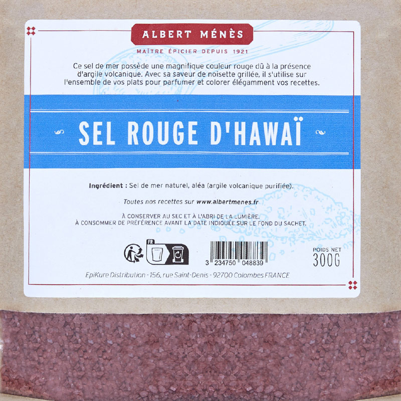 Eco recharhe sel rouge d'hawaï zoom