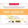Öko-Nachfüllpack Piment Jalapeno Vert
