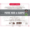 Öko-Nachfüllpack Poivre de Kampot Noir