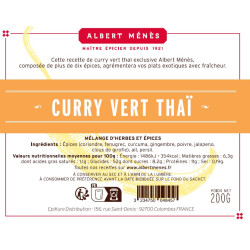 Öko-Nachfüllpack Curry Vert Thai