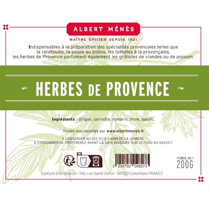 Eco-Recharge Herbes de Provence Albert Ménès bat