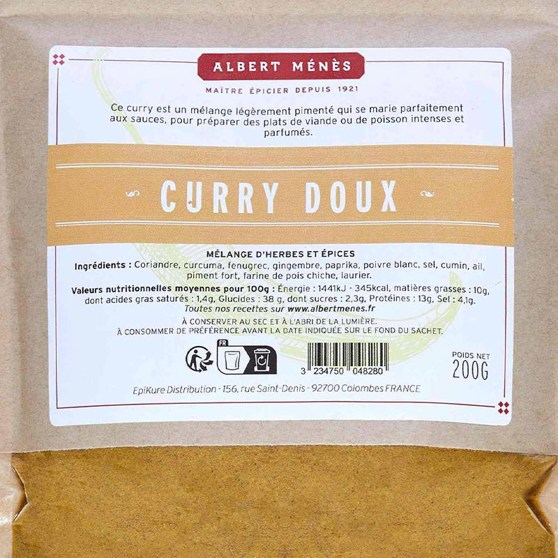 Eco-Recharge Curry Doux Albert Ménès zoom