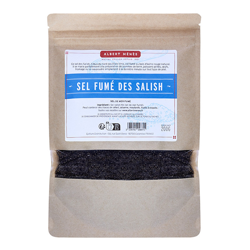 Sel fumé des Salish - Achat, utilisation, recettes