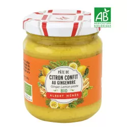 Pâte de Citron Confit au Gingembre BIO