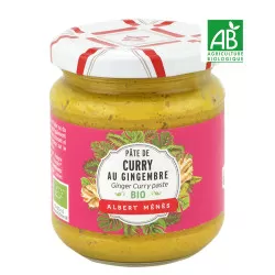 Pâte de Curry au Gingembre BIO