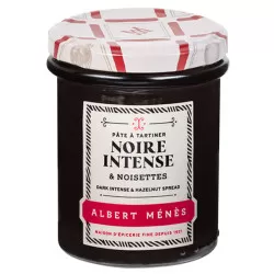 Pâte à Tartiner noire intense et noisettes